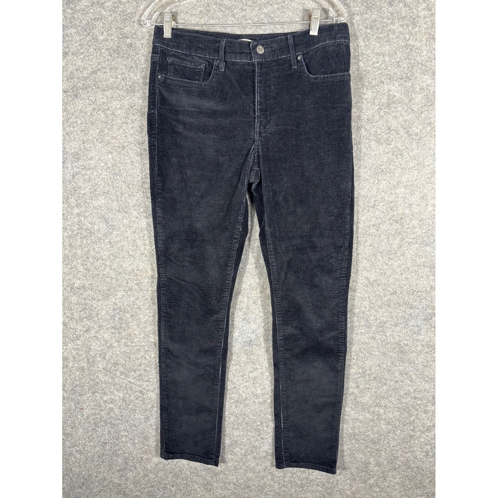 Levi's 311 Shaping Skinny Corduroy Pants Women's Size 31 Dark‎ Gray Casual